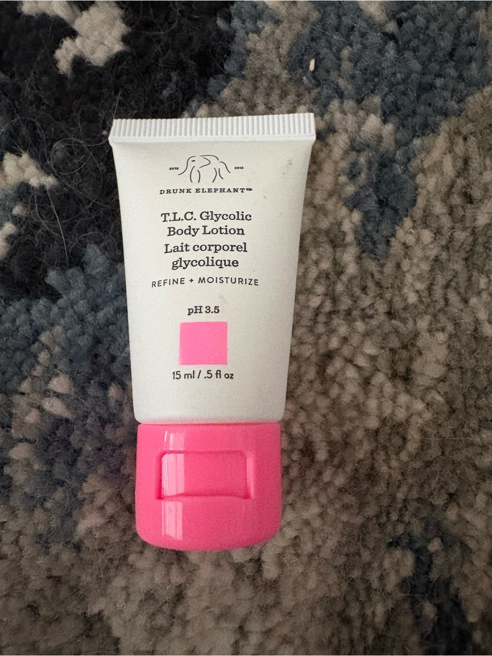 Drunk Elephant T.L.C. Glycolic Body Lotion - White & Pink